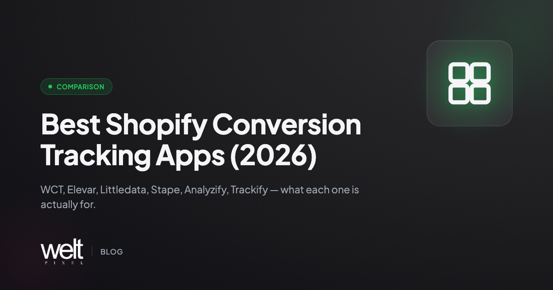 Best Shopify Conversion Tracking Apps (2026)