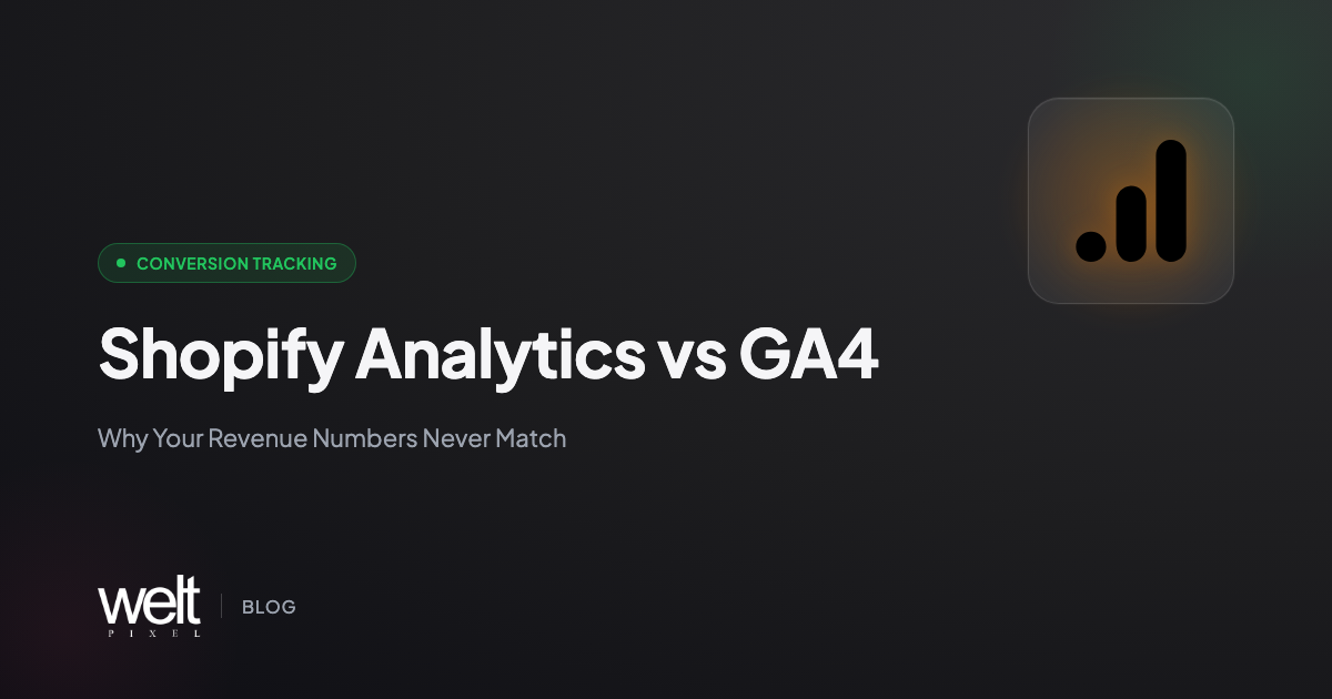 Shopify Analytics vs GA4: Why Your Revenue Numbers Never Match