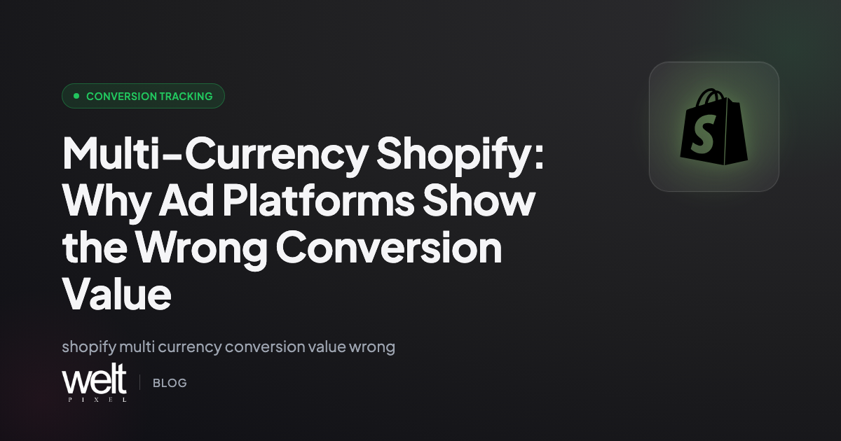 Multi-Currency Shopify: Why Ad Platforms Show the Wrong Conversion Value