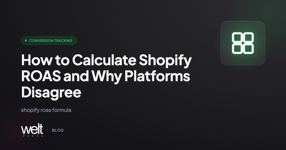 How to Calculate Shopify ROAS and Why Platforms Disagree