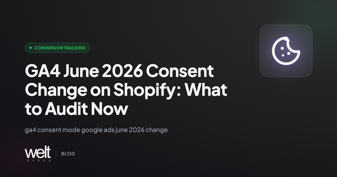 GA4 June 2026 Consent Change on Shopify: What to Audit Now