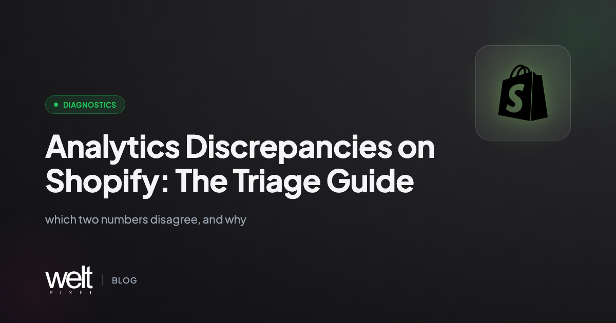 Analytics Discrepancies on Shopify: The Triage Guide