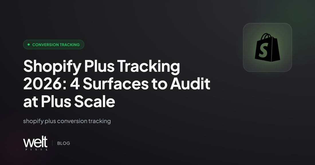 Shopify Plus Tracking 2026: 4 Surfaces to Audit at Plus Scale