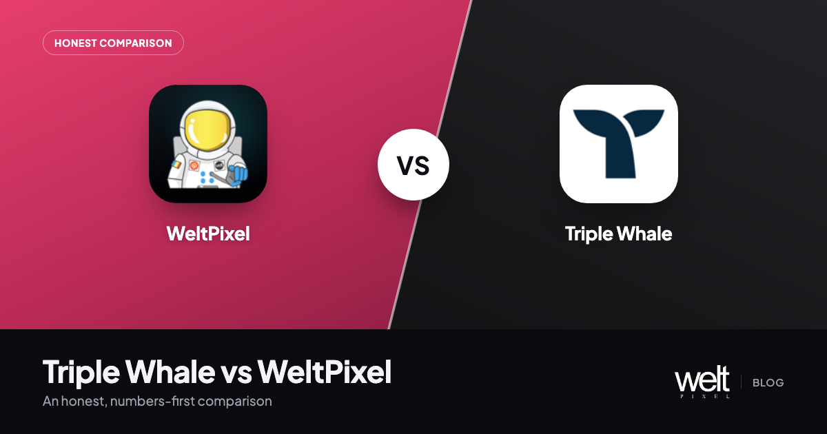 Triple Whale vs WeltPixel Conversion Tracking: An Honest Comparison