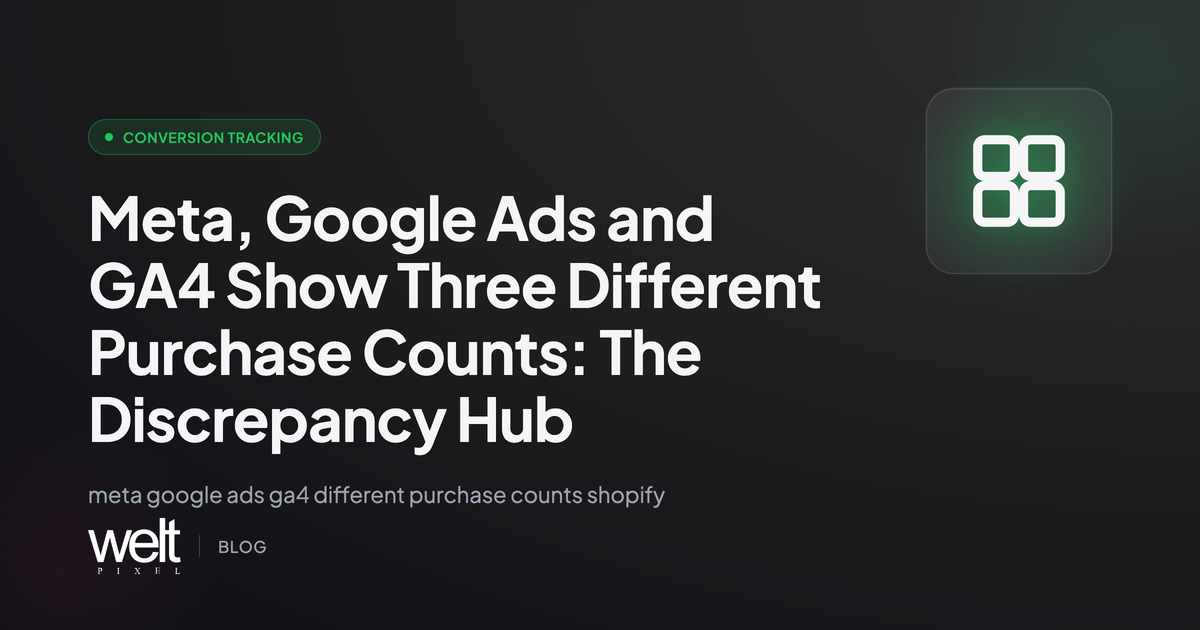 Meta, Google Ads and GA4 Show Three Different Purchase Counts: The Discrepancy Hub