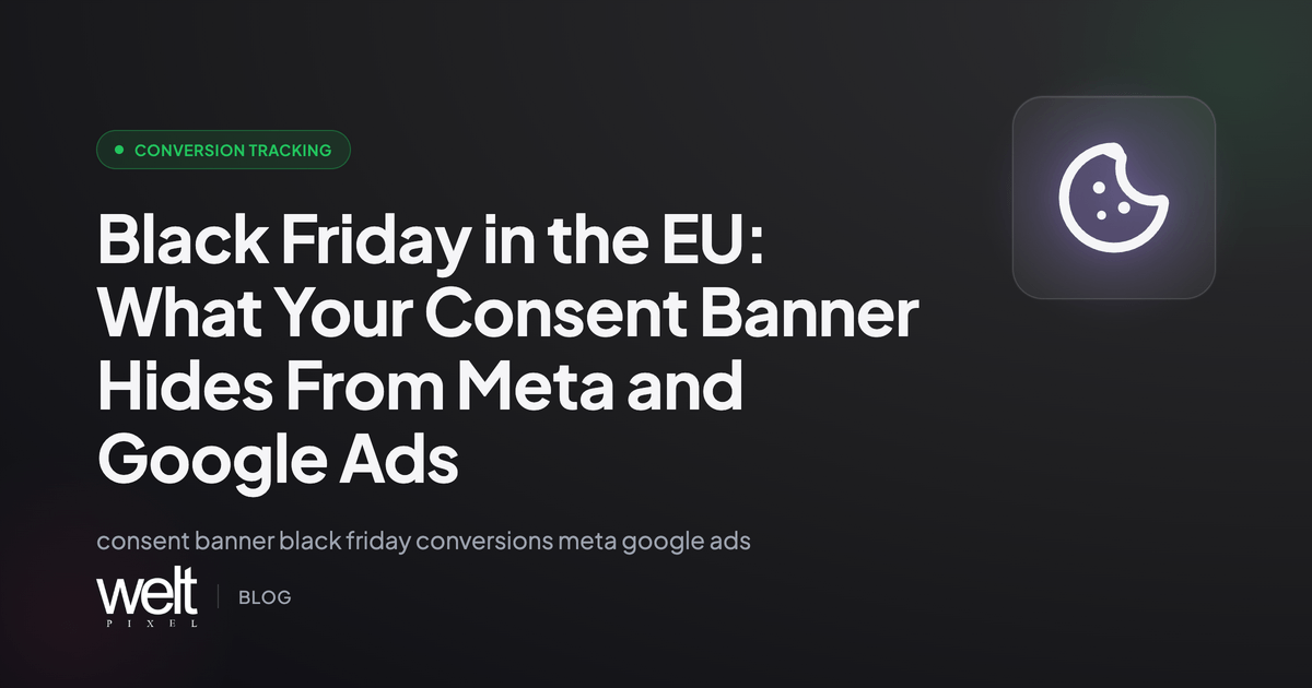 Black Friday in the EU: What Your Consent Banner Hides From Meta and Google Ads