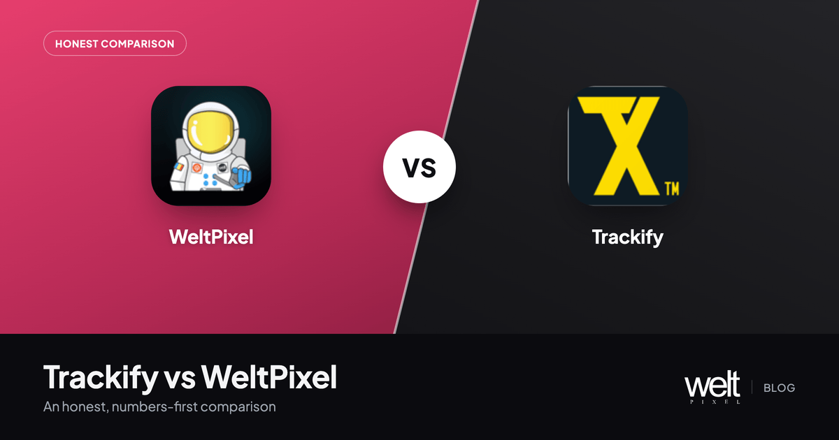 Trackify vs WeltPixel Conversion Tracking: An Honest Comparison