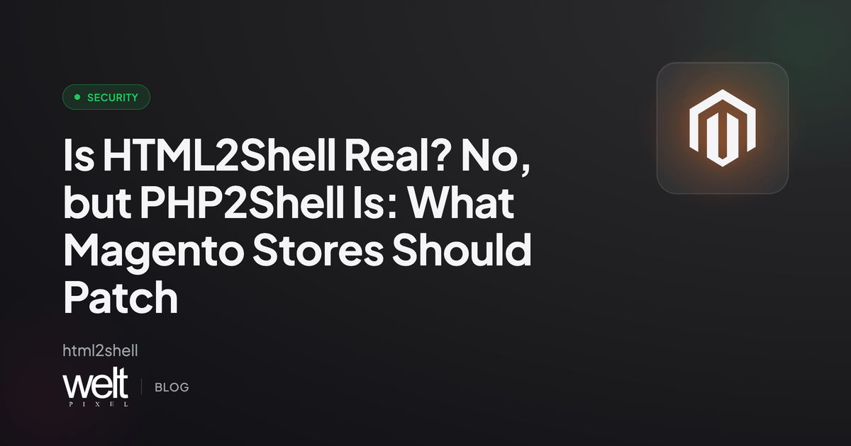 Is HTML2Shell Real? No, but PHP2Shell Is: What Magento Stores Should Patch