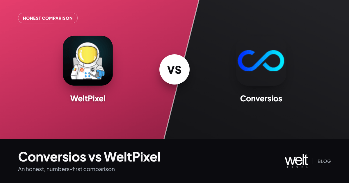 Conversios vs WeltPixel Conversion Tracking: An Honest Comparison
