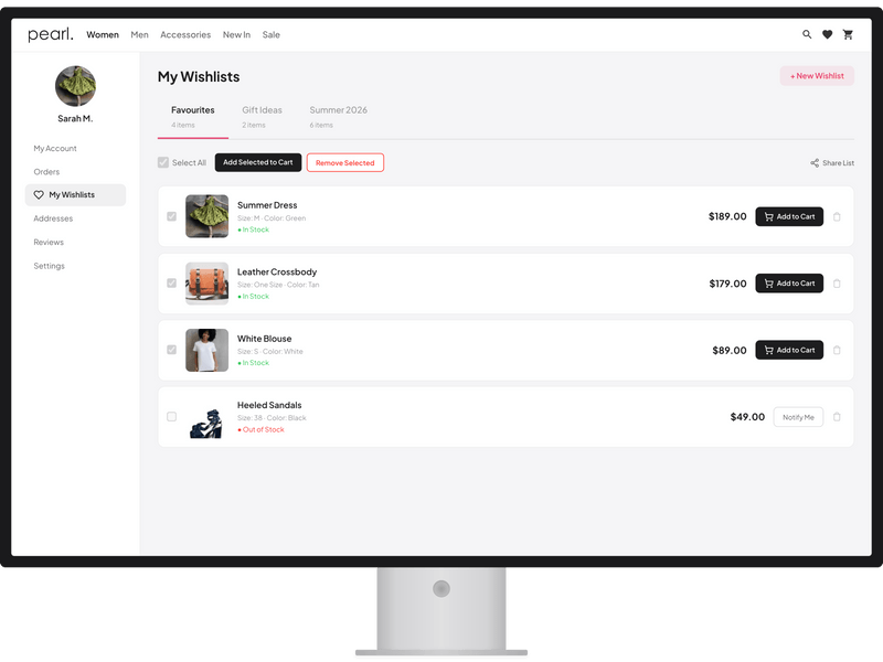Magento 2 Multiple Wishlist & Ajax Share Extension